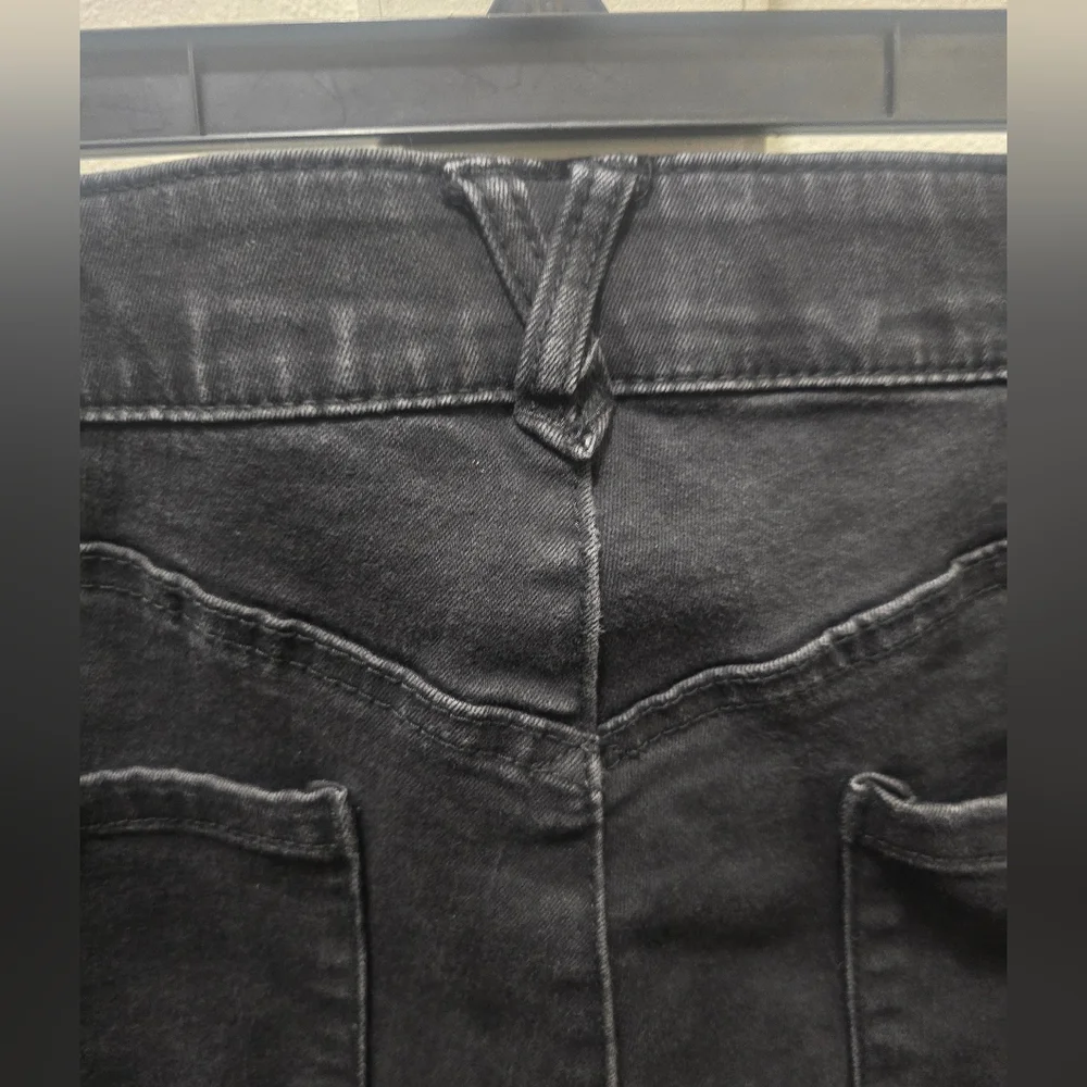 Democracy "Ab" solution Black Slim Straight Leg Jeans - Size 20W - Picture 7 of 13